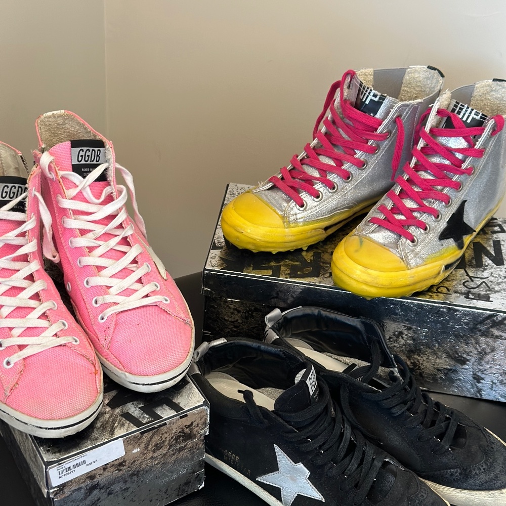 New!!! Golden Goose Deluxe Brand Pink Francy.